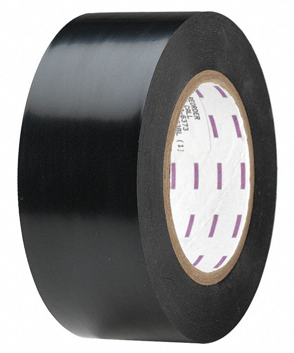 F0295 Floor Tape Black 2 inx180 ft Roll