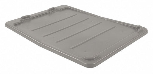 Lid 19.125 in W Plastic Gray