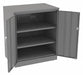 Storage Cabinet 42 x36 x24 MdGry 2Shlv