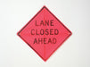 Traffic Sign 36 in x 36 in Orange