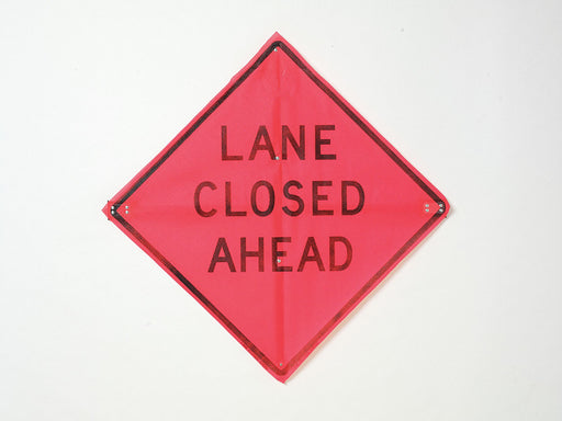 Traffic Sign 36 in x 36 in Orange