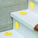 Floor Tape Yellow 3 inx2 in Circle PK50