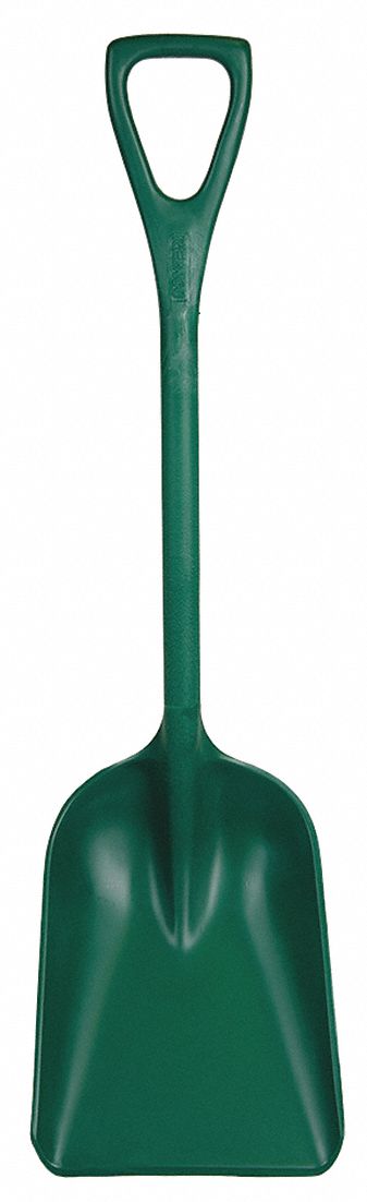 Hygienic Shovel 37.5 in L D Handle