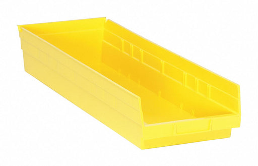 F0623 ShelfBin 23.625inL 8.375inW Plastic