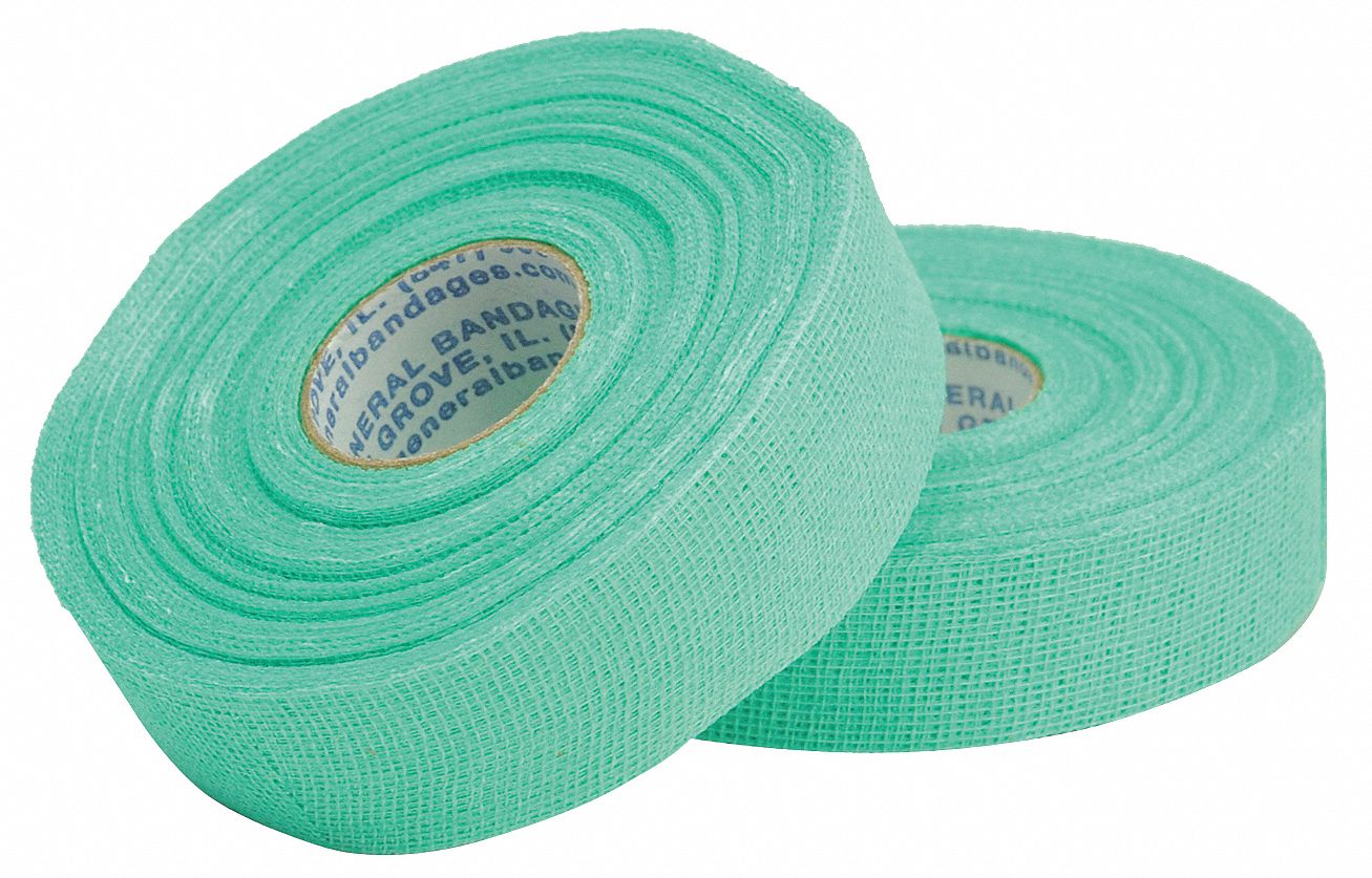 Finger Tape Green Cotton Latex 90 ft