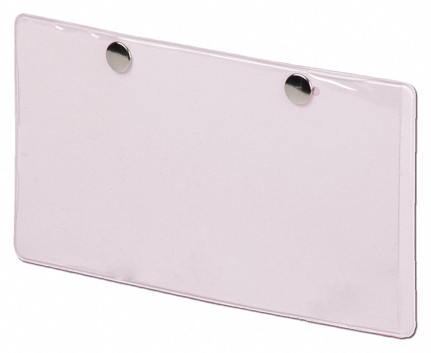 Label Holder 7.75 in L 4.25 in W Pink