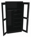 Storage Cabinet 72 x36 x18 Black 5Shlv