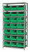 E1501 Bin Shlvng 18inx75inx36in Green