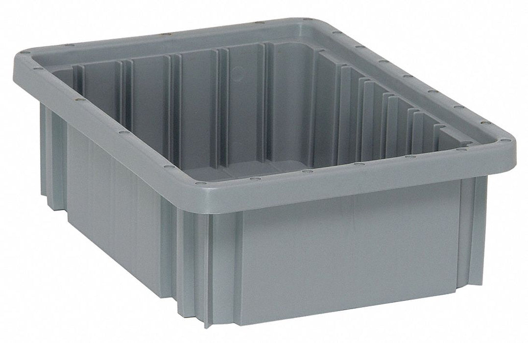 Divider Box Gray Polypropylene 12
