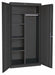Storage Cabinet 72 x46 x24 Black 4Shlv