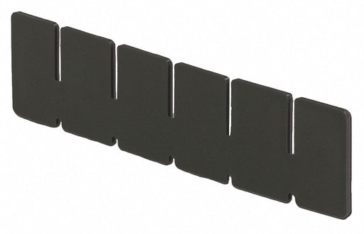 Divider 1.875 in H 7 in L Black