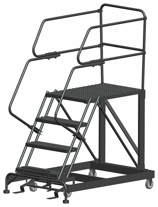 M8925 Roll Work Platform Steel Single 40 In.H
