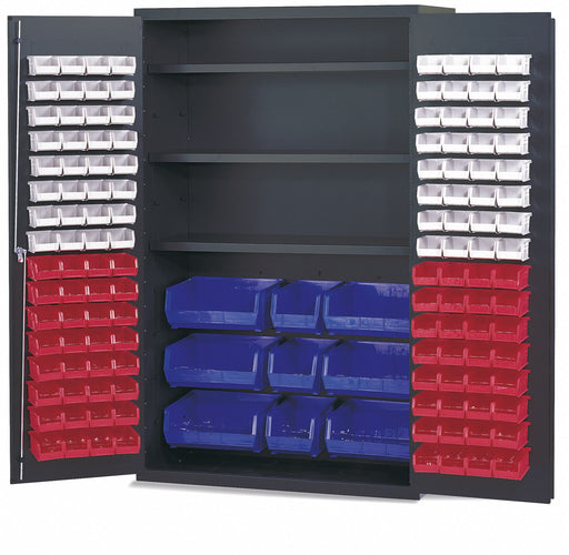Bin Cab 78 x48 x24 SmkGry 137YlwBns