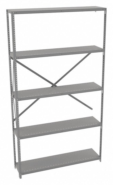 Metal Shlvng Cap 500 lb 12inx84inx48in