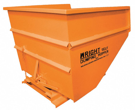 F1349 Self Dumping Hopper Orange 6 000 lb
