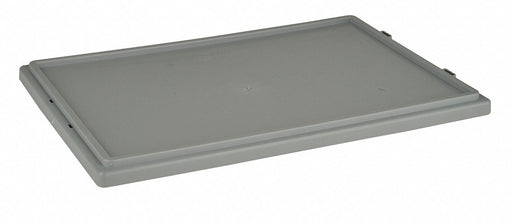 E1892 Lid 18.25 in W Plastic Gray