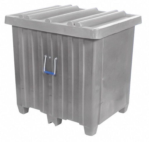 Ribbed Wall Container Plastic 600 lb
