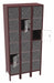 Bx Lckr 6x3Lckr Wine 78 x36 x18 Assm