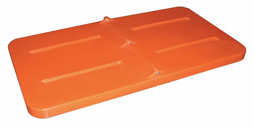 E0221 Tilt Truck Lid Orange Fits 1/3 cu yd.
