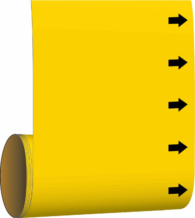 Pipe Mrkr Blank W Arrow 8in H 8in W