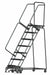 Lockstep Rolling Ladder Steel 70 In.H