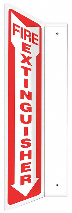 Fire Extinguisher Sign 18X4-1/2 PS