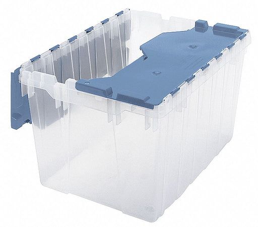 Atch Lid Ctr Clear/Blue Solid IndGrdPoly