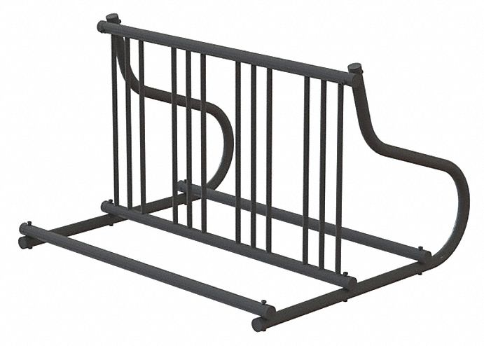 Bike Rack Black Color 8 Cap. 42 W