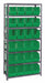E1503 Bin Shlvng 18inx75inx36in Green