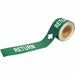 Pipe Marker Return 1 in H 8 in W