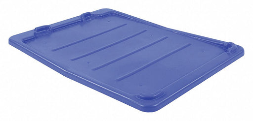 Lid 19.125 in W Plastic Blue