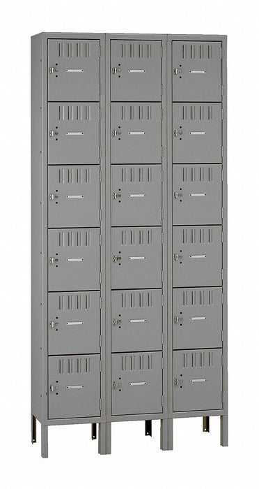 Bx Lckr 6x3Lckr Gray 78 x36 x12 UnAssm