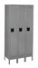 F0413 Lckr 1x3Lckr Gray 66 x36 x12 UnAssm