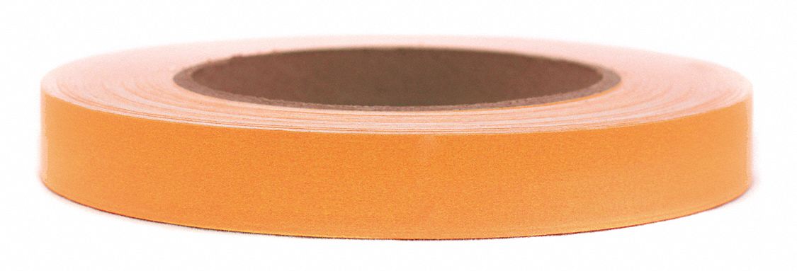 Masking Tape 1 W 60 yd L Orange