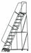 Lockstep Rolling Ladder Steel 120 In.H