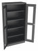 E4462 Storage Cabinet 72 x36 x18 Black 4Shlv