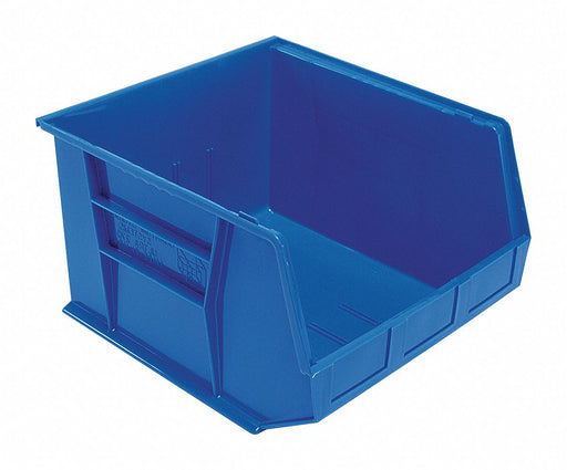 F0611 HangandStackBin 18inL 16.5inW Plastic
