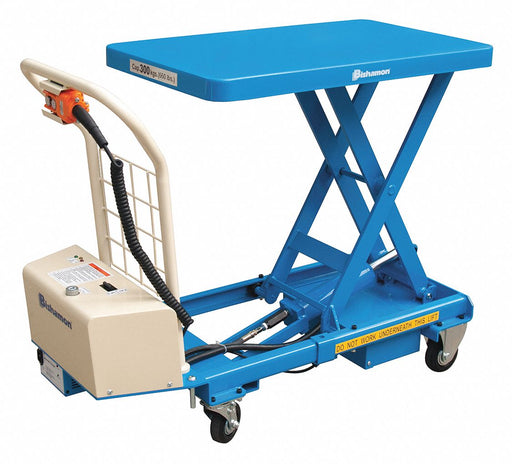 Mobile Scissors Lift Table Powered 24VDC