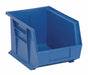 F0604 HangandStackBin 10.75inL 8.25inW Plastic