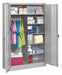 Storage Cabinet 78 x48 x18 LtGry 5Shlv