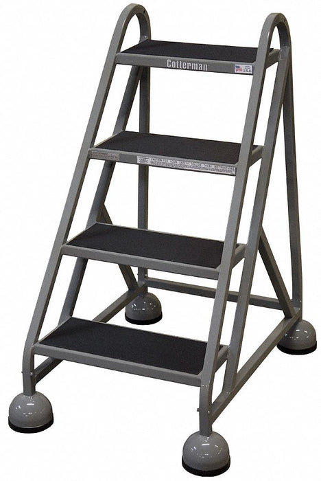 F2129 Rolling Ladder Welded Platform 36In H