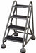 F2129 Rolling Ladder Welded Platform 36In H