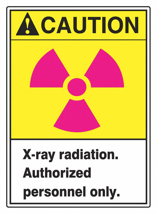 Safety Label 5 inx3 1/2 in Vinyl PK5