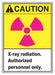 Safety Label 5 inx3 1/2 in Vinyl PK5