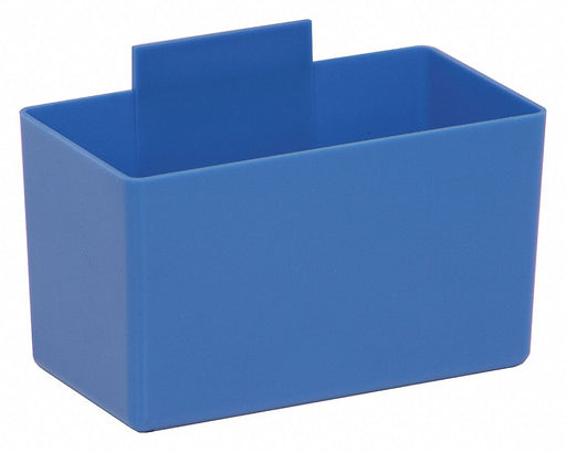 Bin Cups Blue Plastic 3 in