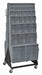 Bin Storage Rack Powder Coated 52 in