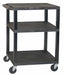 Utility Cart 300 lb Cap. Resin 2 Shlvs