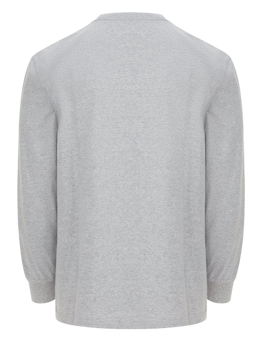 Men's Long-Sleeve Traditional Heavyweight Crew Neck