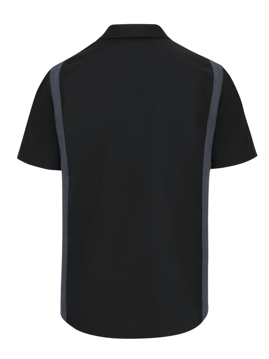Men's Industrial Color Block Short-Sleeve Shirt