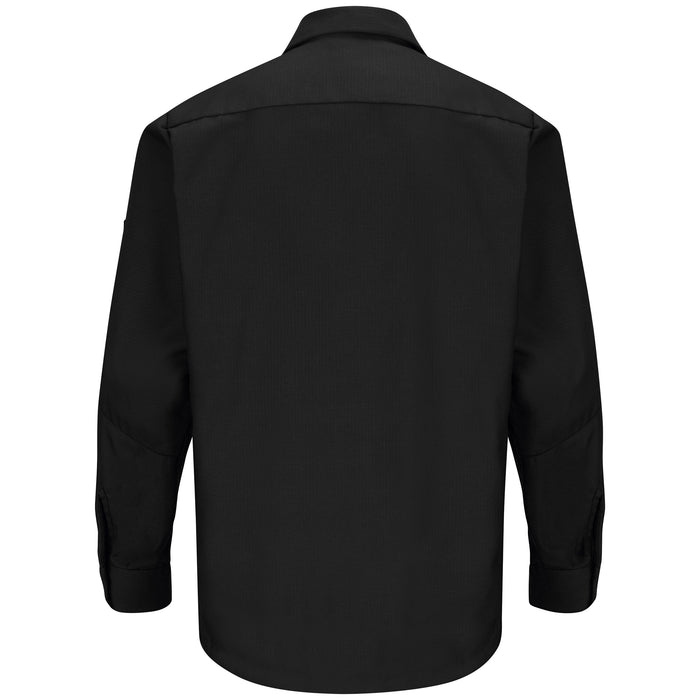 Men's Long Sleeve Two-Tone Crew Shirt